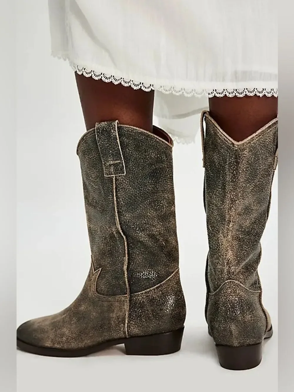 New Free People Pepper Pull-On Boots Size 40